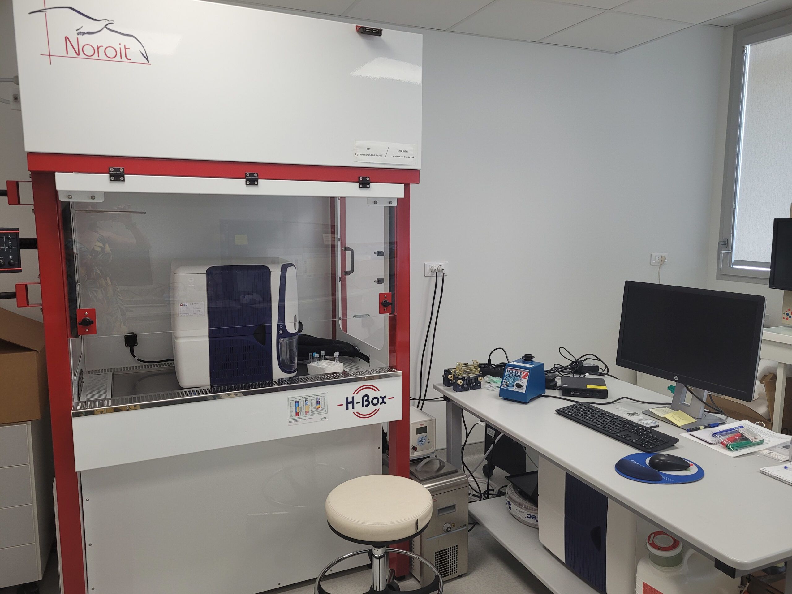 Cytomètre en flux / trieur cellulaire BD FACS Melody (BD Biosciences)