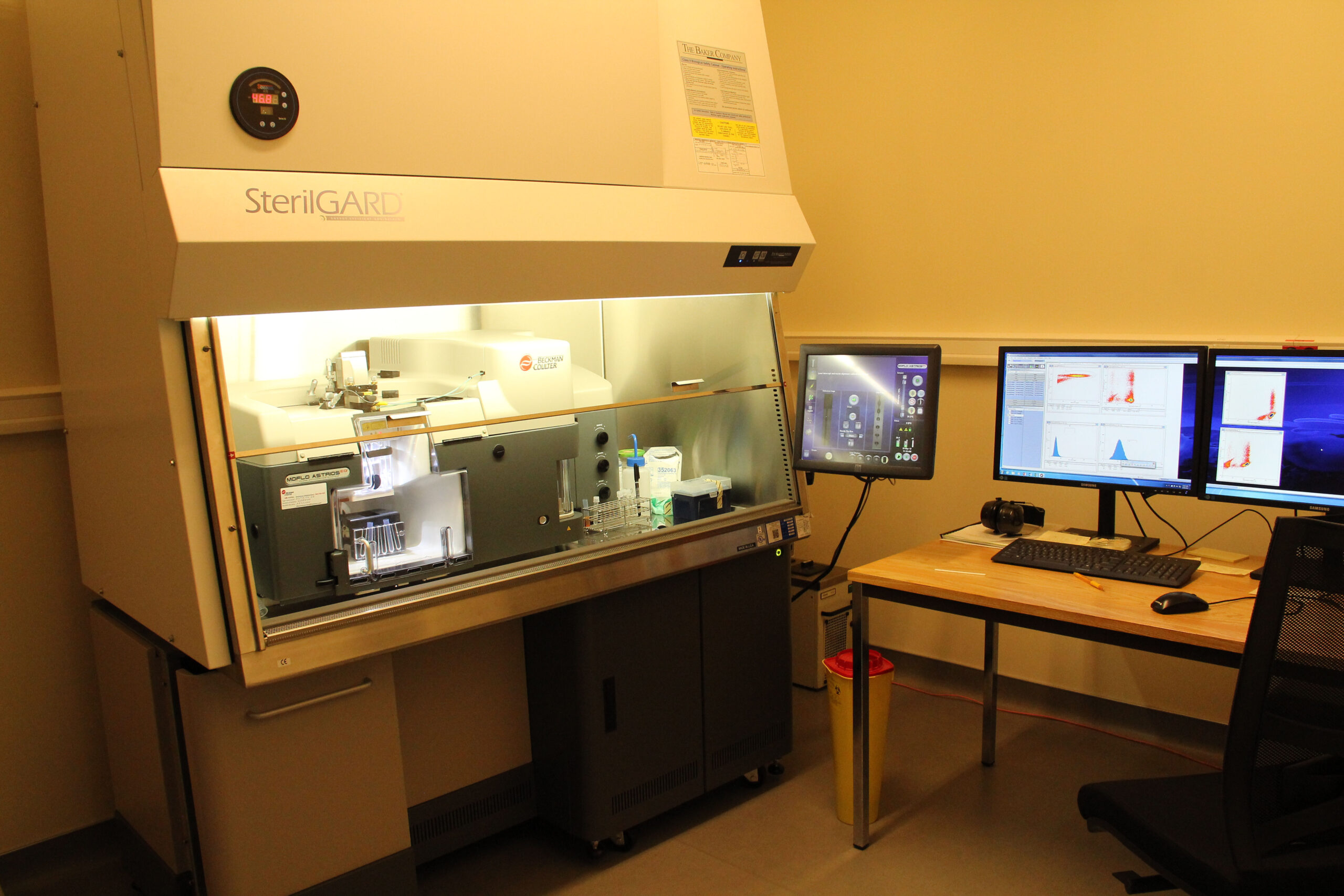 Trieur de cellules à grande vitesse MoFlo Astrios (BeckmanCoulter)